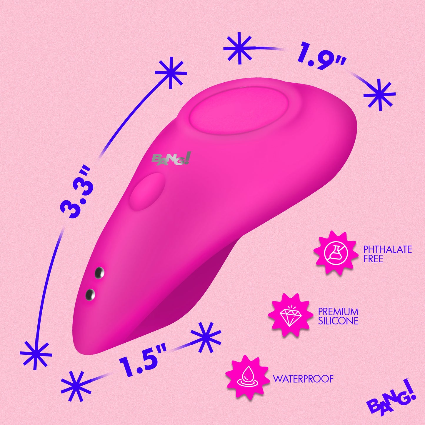 Silicone Panty Vibe With Digital Remote