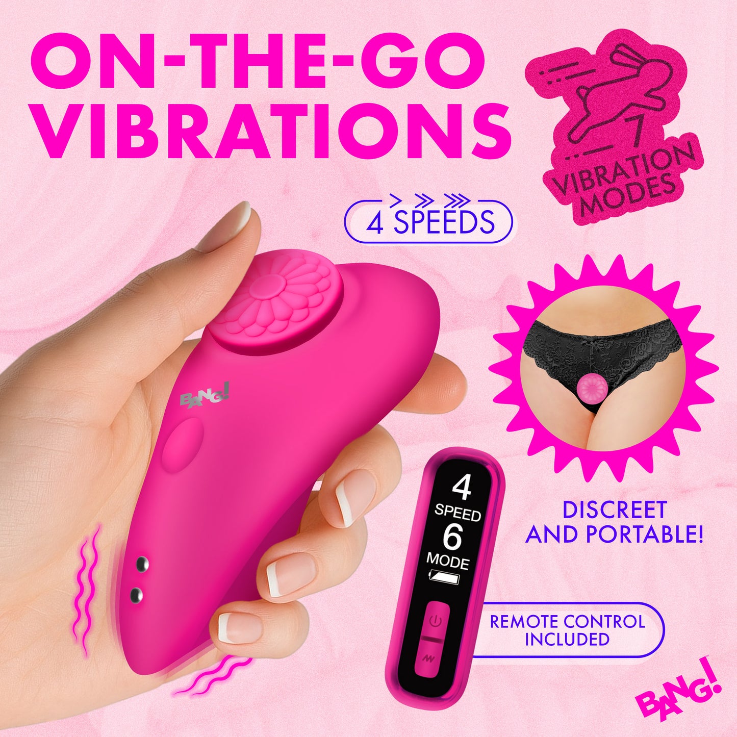 Silicone Panty Vibe With Digital Remote