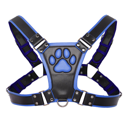 Alpha Pup Bulldog Harness - Blue