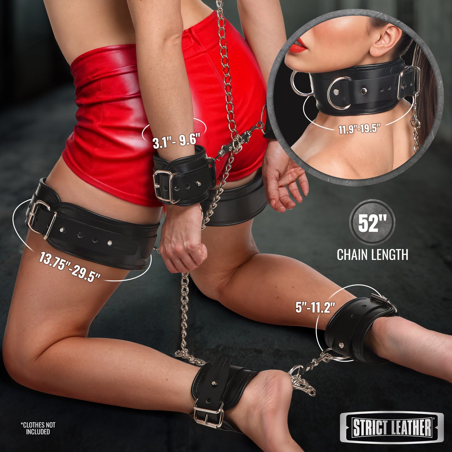 Leather Bondage Set