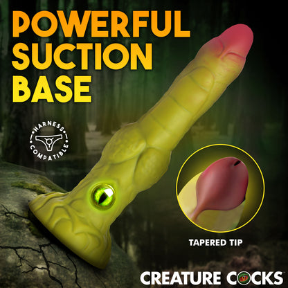 Eyegor Thrusting And Vibrating Silicone Dildo
