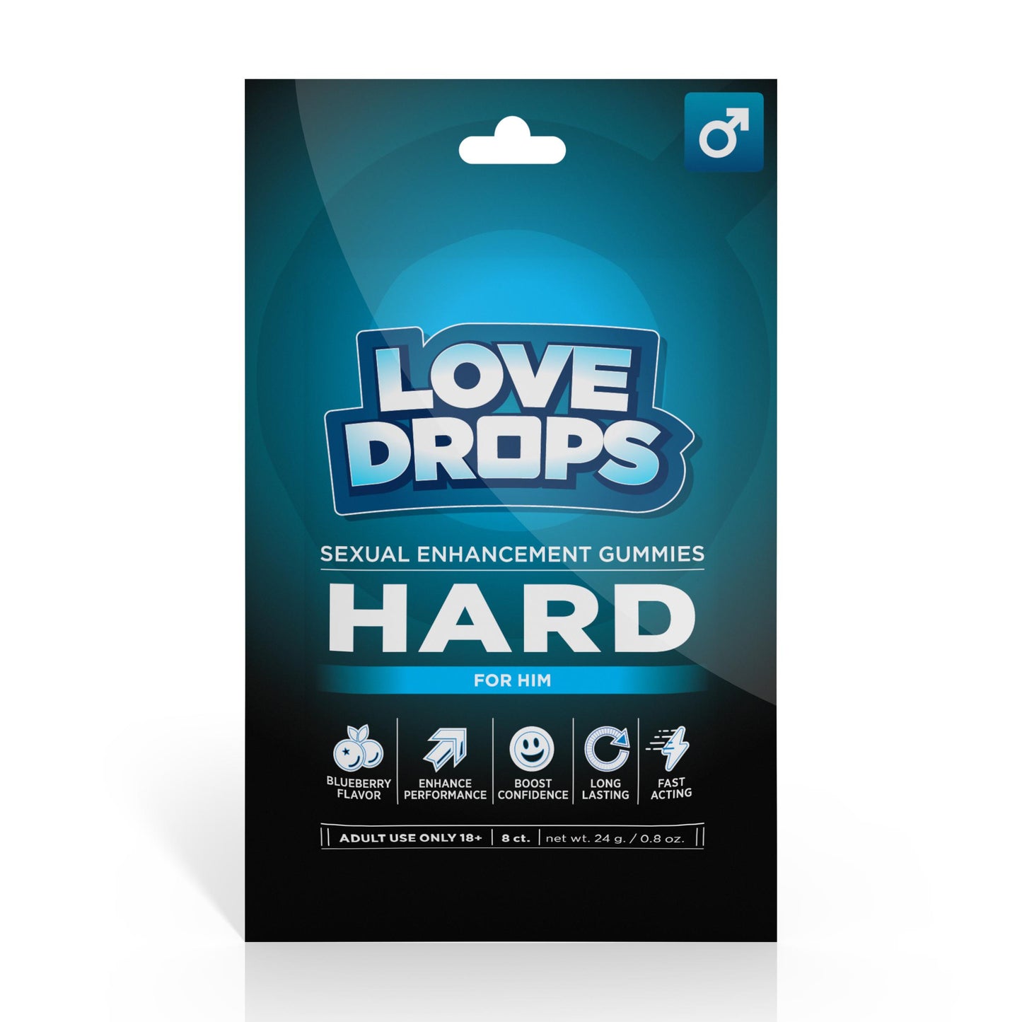 Sexual Enhancement Gummies For Him - Hard (8pcs)