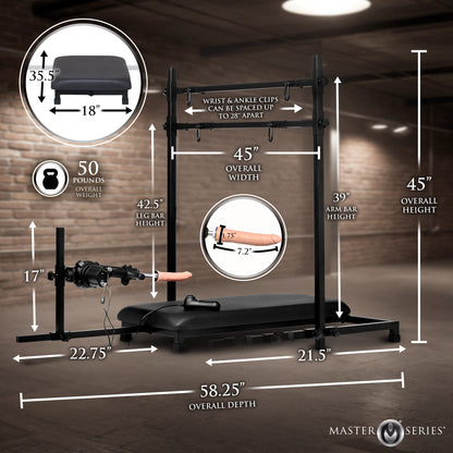 Breed Master Breeding Stand W/ Sex Machine