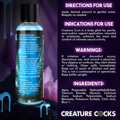 Creature Cum Blue Jizz Lubricant - 4oz