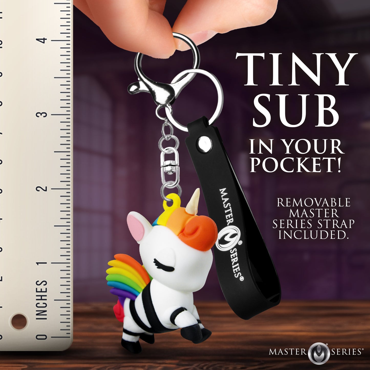 New Bondage Unicorn Keychain