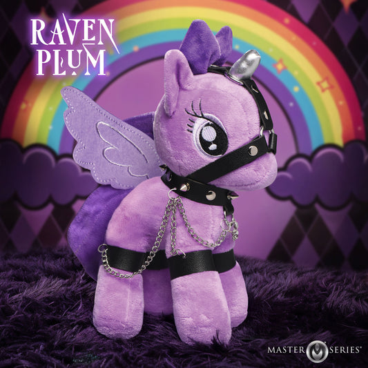 Raven Plum Bondage Pony