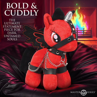 Scarlet Chainheart Bondage Pony