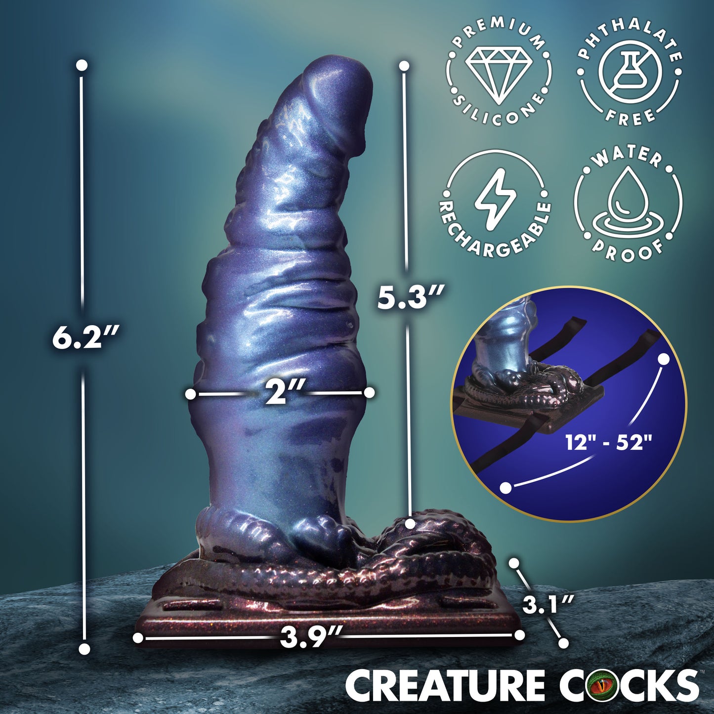Lord Neptune Vibrating Silicone Grinder