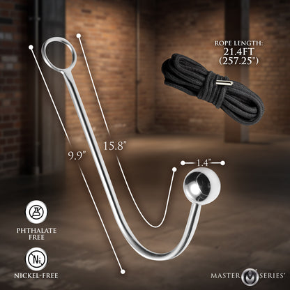 New Roped Anal Hook With Rope