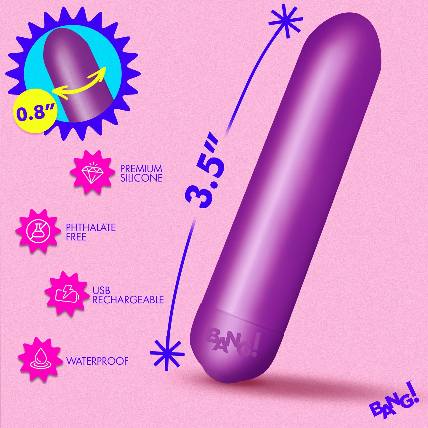 Bullet Vibrator - Purple