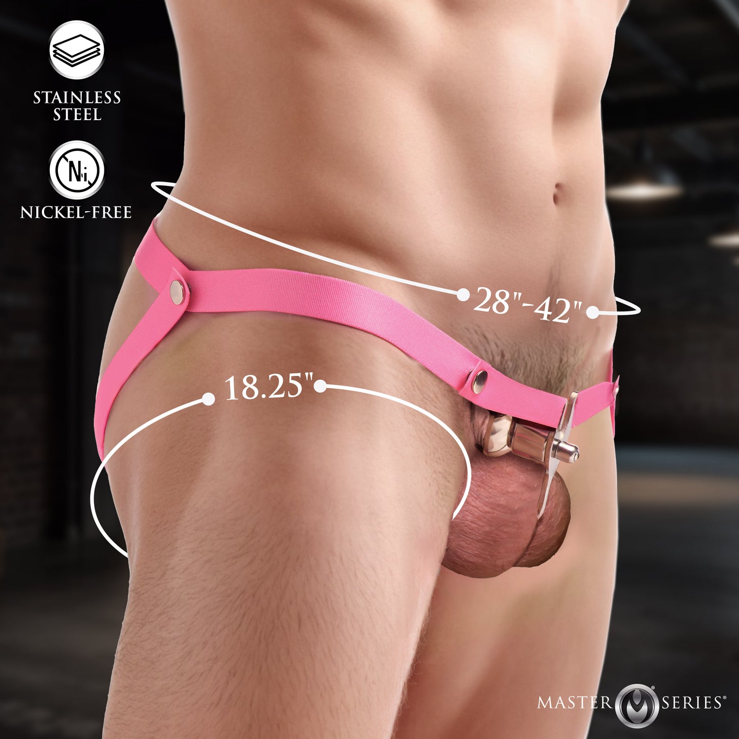 Sissy Vice Push-in Chastity Cage