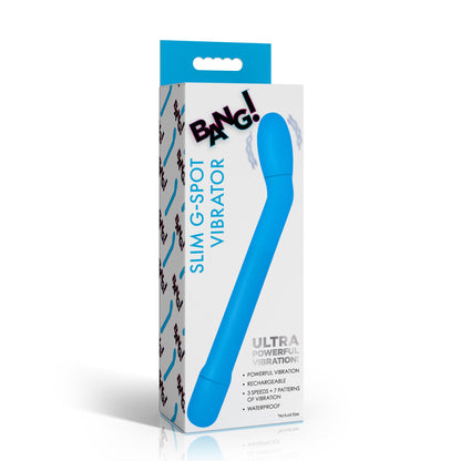 Slim G-spot Vibrator - Blue
