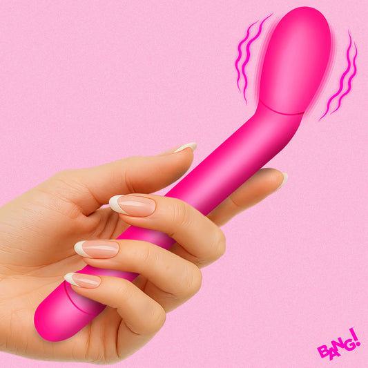 Slim G-spot Vibrator - Pink
