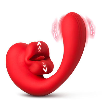 G-kiss Kissing G-spot Silicone Vibrator