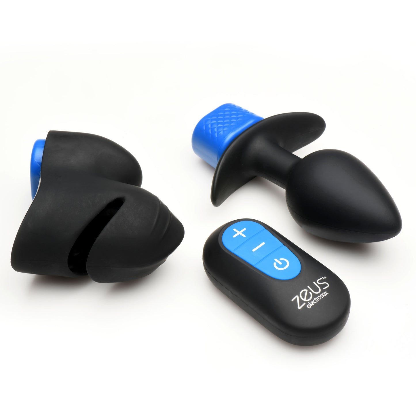 Anal Plug & Head Teaser E-stim Kit