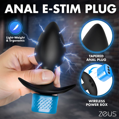 Anal Plug & Head Teaser E-stim Kit