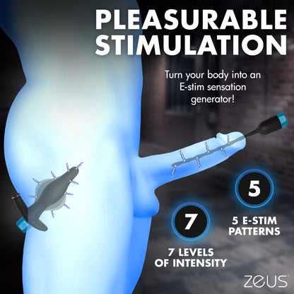 Inflatable Anal Plug & Urethral Sound E-stim Kit