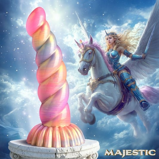 Aurora Unicorn Silicone Dildo