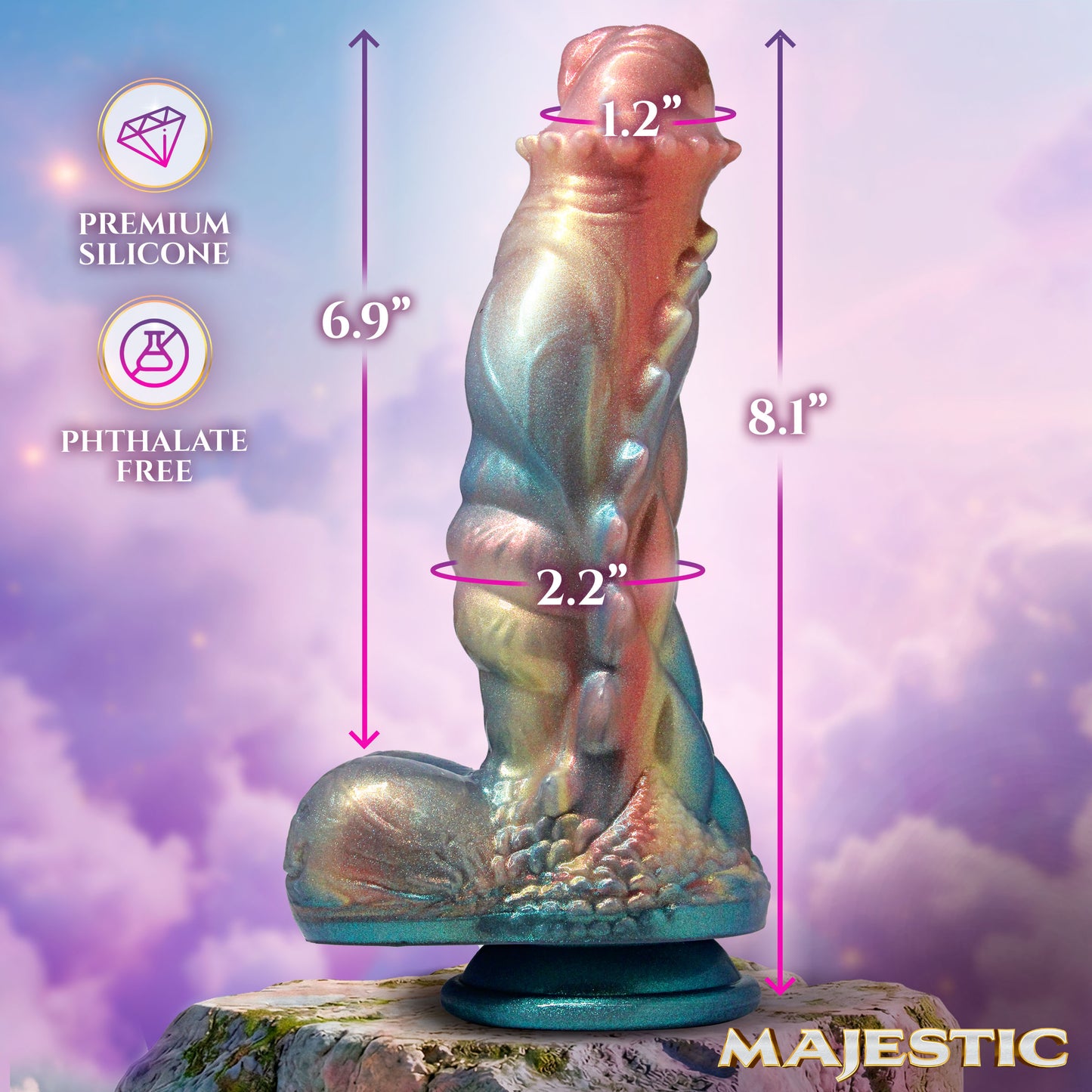 Seraphina Dragon Silicone Dildo