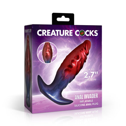 Anal Invader Inflatable Silicone Anal Plug