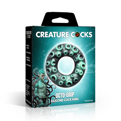 Octo-grip Silicone Cock Ring
