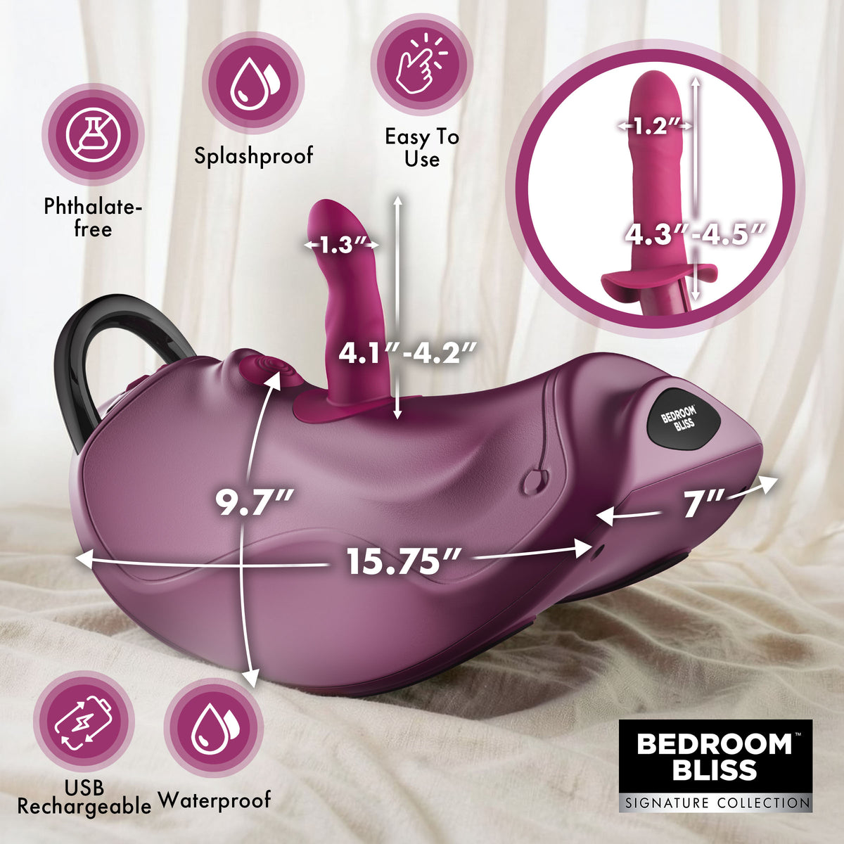 Wild Ride Rocking Saddle Sex Machine