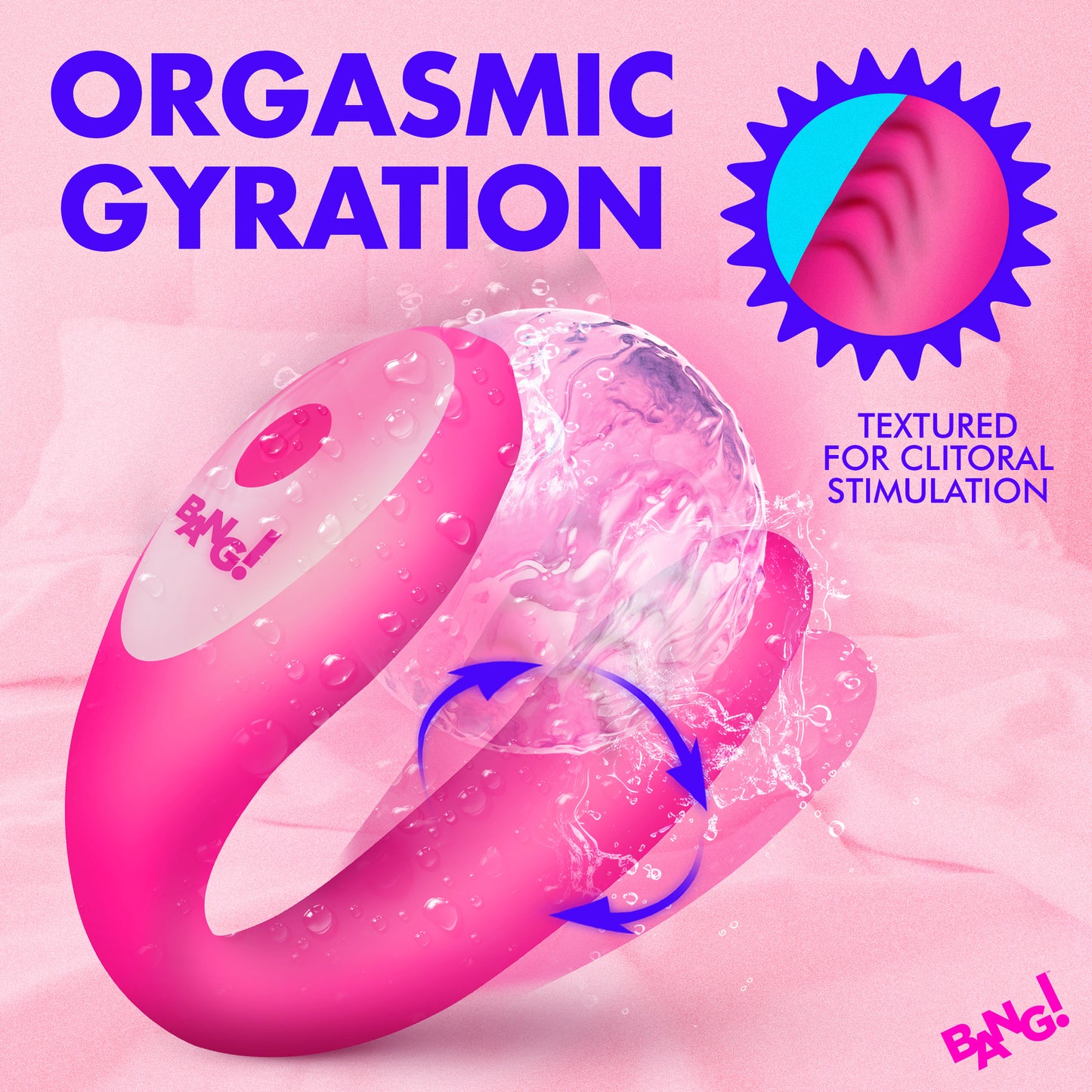 Gyrating G-spot Vibrator - Pink