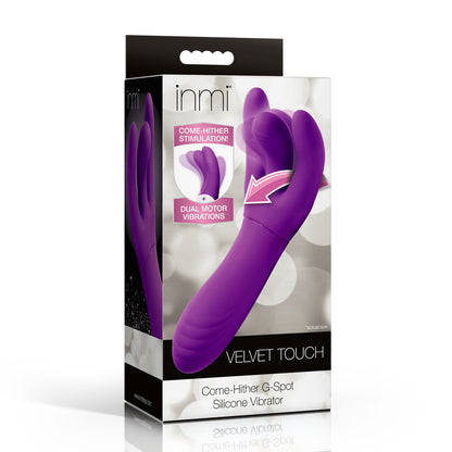 Velvet Touch Come-hither G-spot Silicone Vibrator