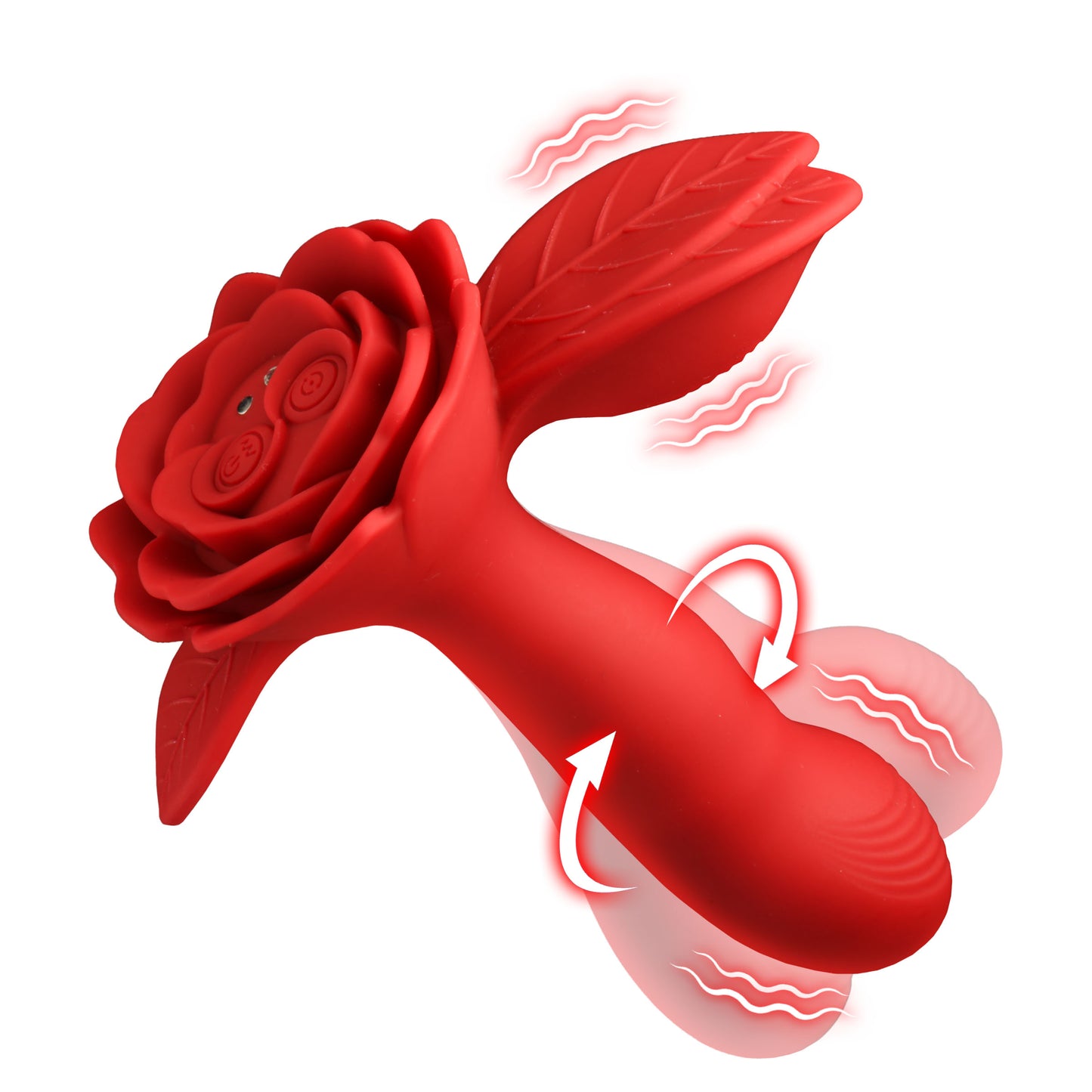Gyrarose Gyrating Silicone Vibrator