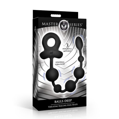 Balls Deep Vibrating Silicone Anal Beads