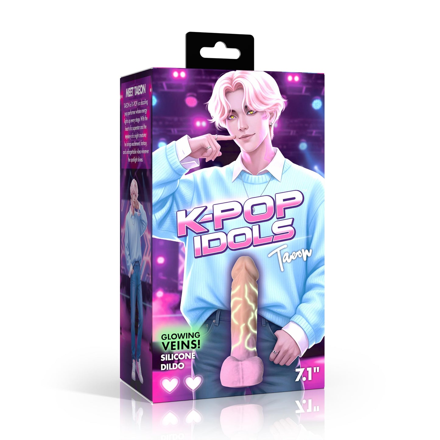 Taeon Silicone Dildo With Balls