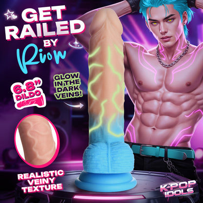 Rion Silicone Dildo With Balls