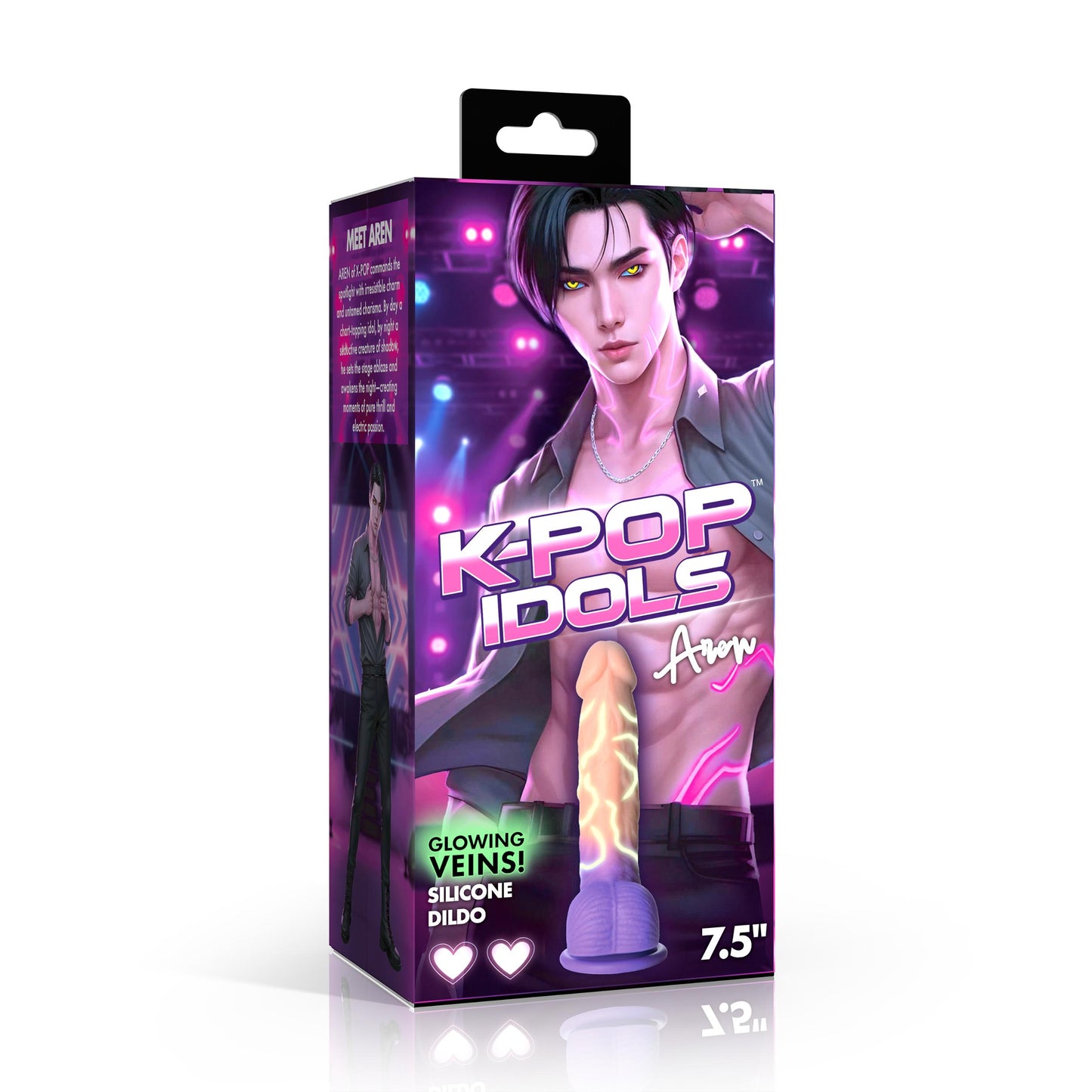 Aren Silicone Dildo With Balls
