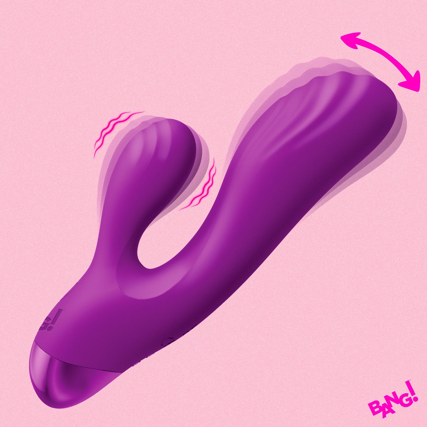 Flexible G-spot Silicone Rabbit Vibrator