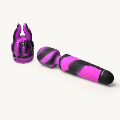 Tenta Wand Silicone Vibrating Wand + Attachment