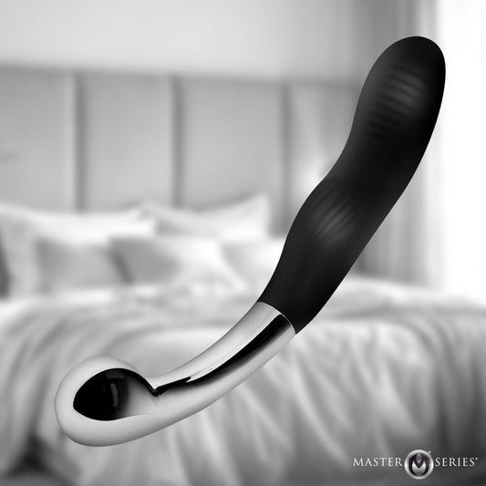 Dual Desire Dual-ended Silicone & Metal Dildo