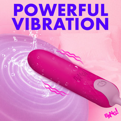 Silicone Bullet With Cord - Pink