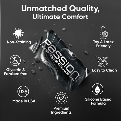 Passion Silicone 5ml Satchel 100 Pack