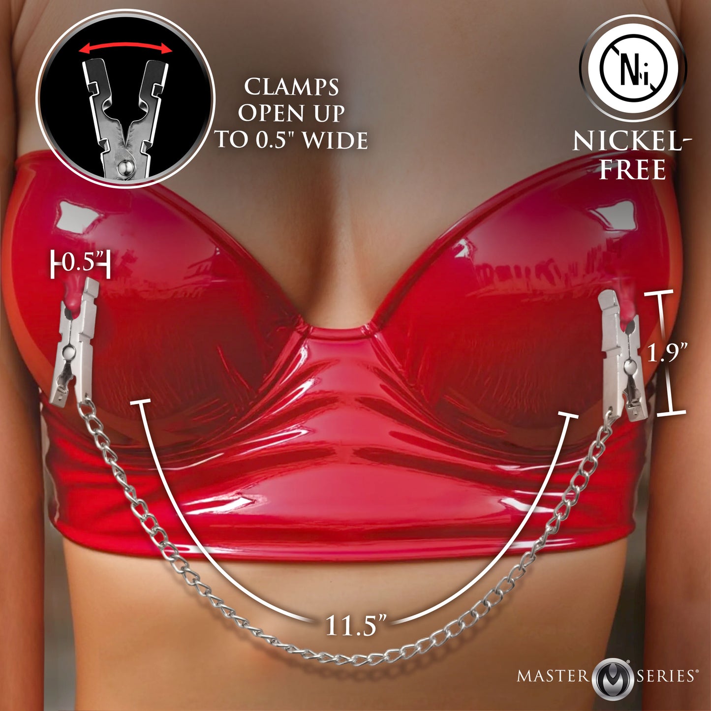 Naughty Pleasure Nipple Clamps