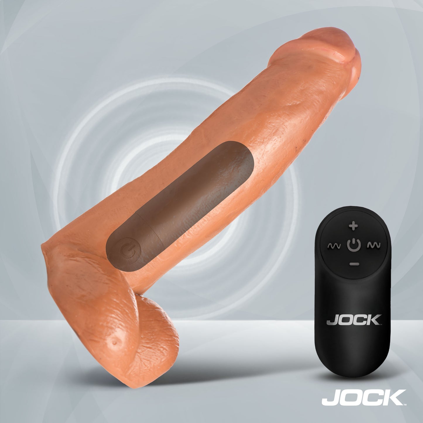 8 Inch Vibrating Dildo With Remote