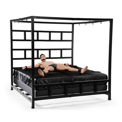 King Size Dungeon Bed With Suspension Canopy