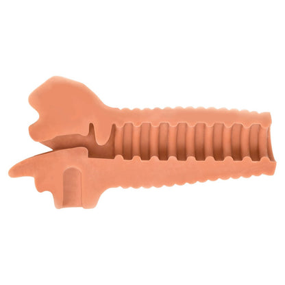 Mistress Selene Vibrating Mouth Stroker- Tan