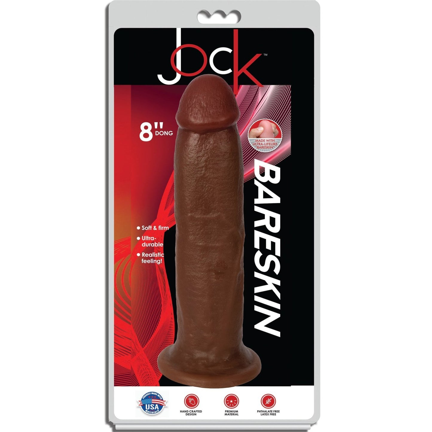 Jock Dark Bareskin Dildo