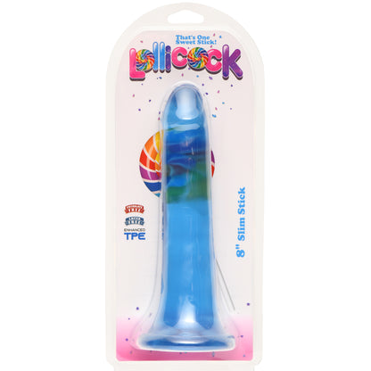 Inch Slim Stick Berry Ice Dildo