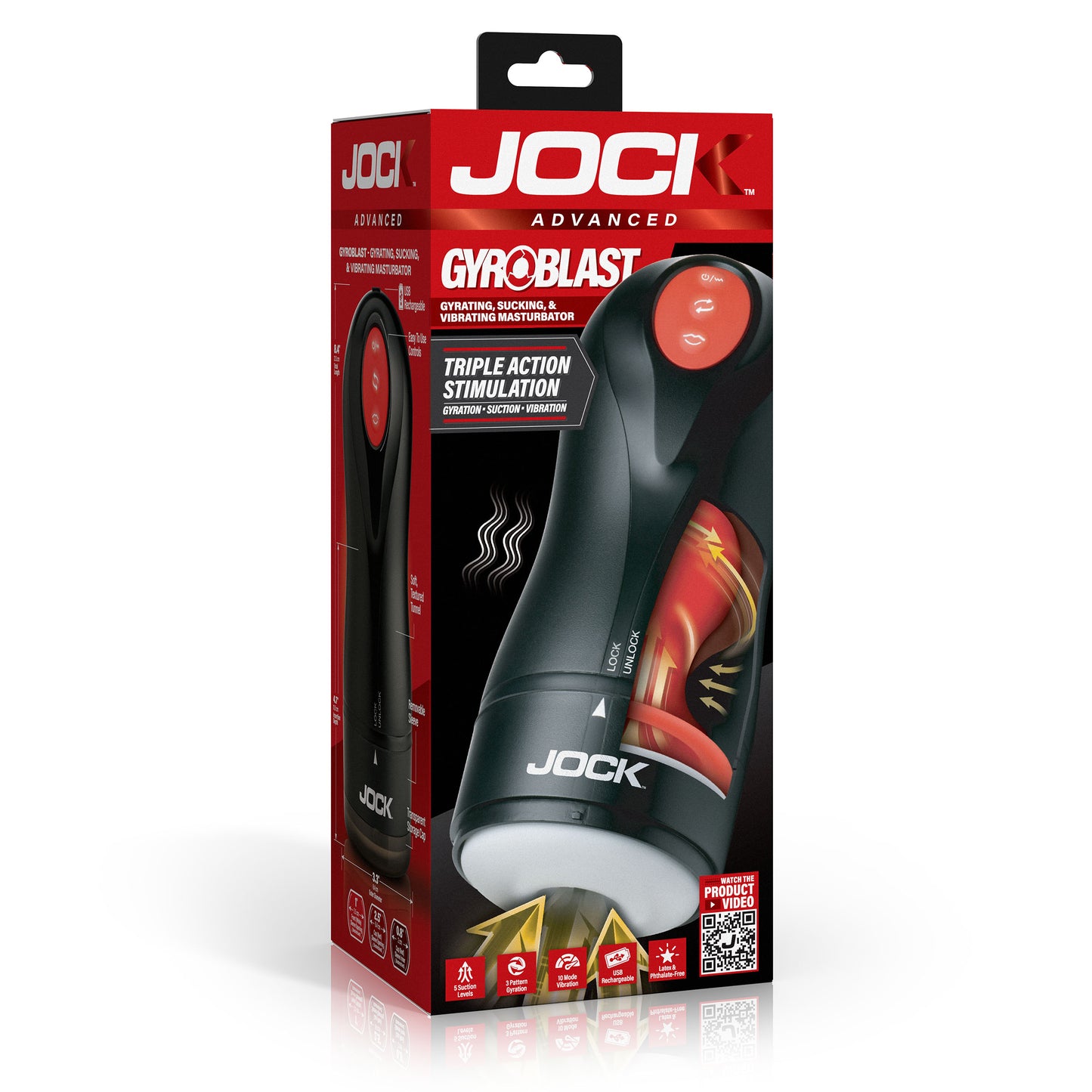 Gyroblast Gyrating, Sucking, & Vibrating Masturbator