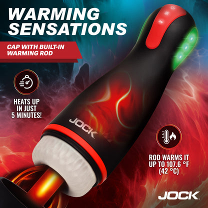 Blaze Vibrating, Sucking, And Warming Masturbator