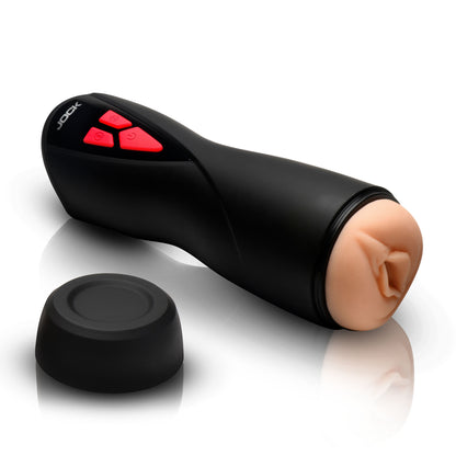 Banger Sucking & Vibrating Pussy Masturbator