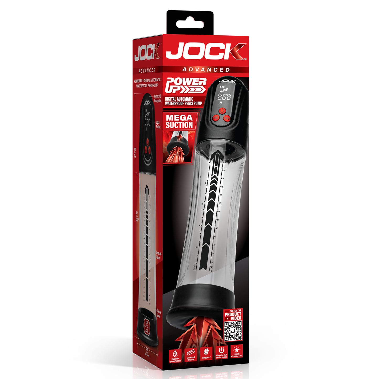 Power Up Digital Automatic Waterproof Penis Pump