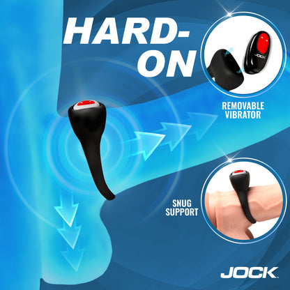 Hard-on Vibrating Silicone C-ring