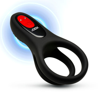 Hard-on Vibrating Silicone C-ring W/ Clit Stim